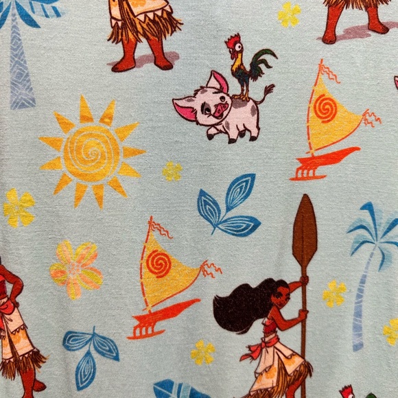 Little Sleepies Moana Zippy One-Piece Pajama - Picture 4 of 4